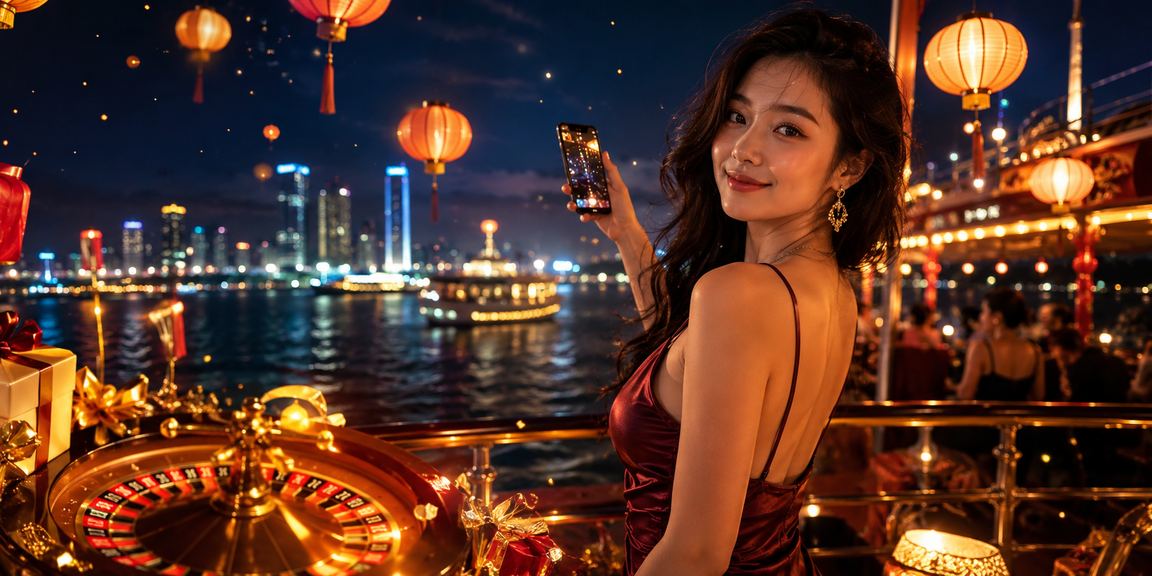 Bàn roulette ánh đèn lồng Hội An – không khí game casino trực tuyến đặc sắc tại Việt Nam